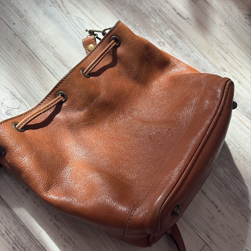 I MEDICI leather bucket bag italian - Picture 6 of 14